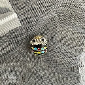 Owl Charm Bead for Bracelet or Necklace